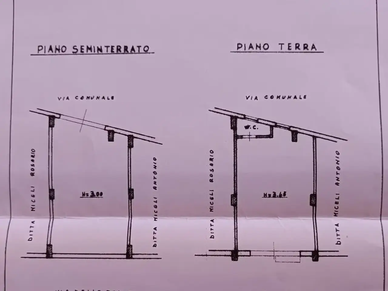 Palazzina commerciale in Via delle Puglie Snc, Benevento, {3} - Planimetria 1