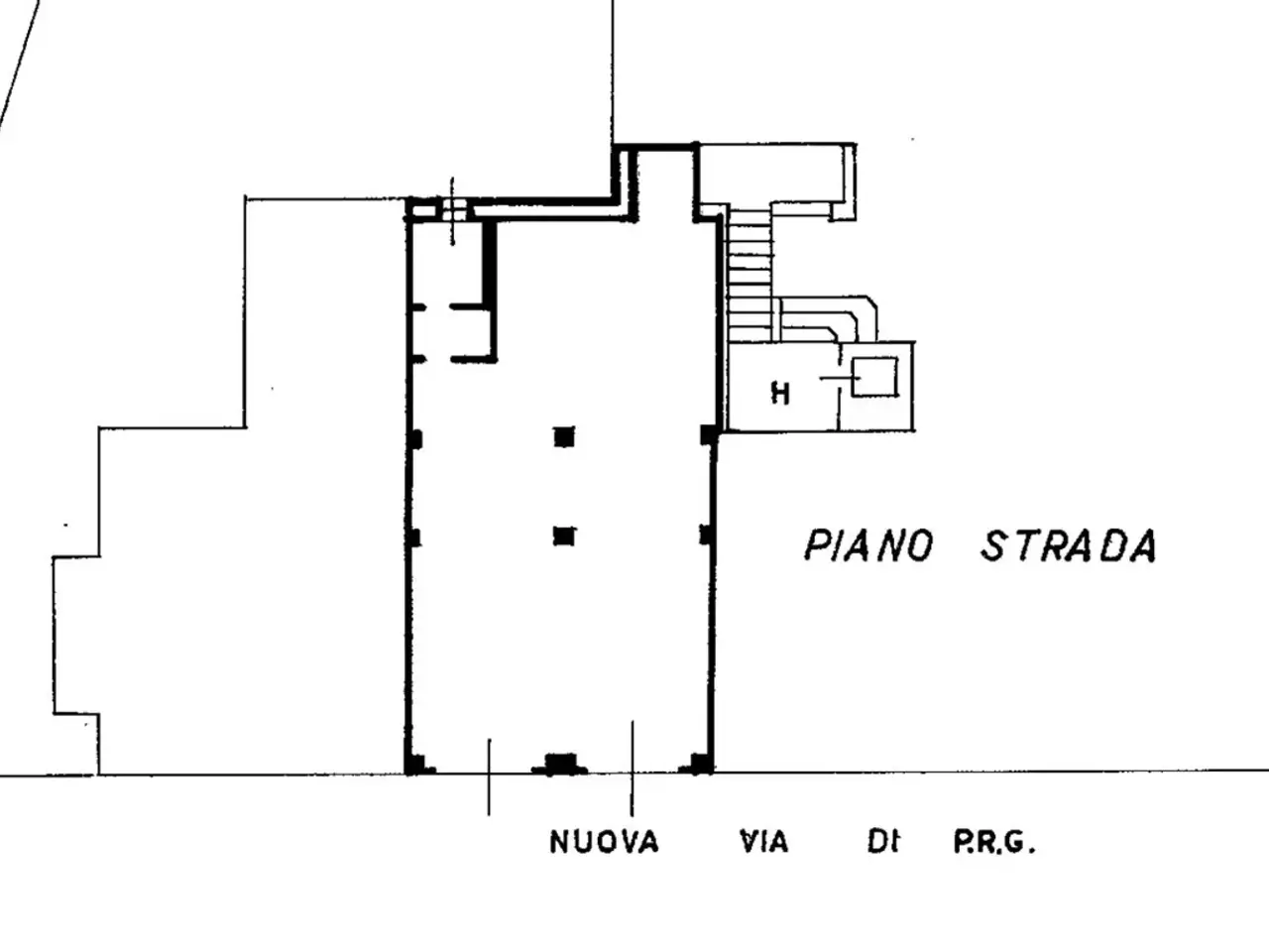 Negozio in Via Papa Giovanni XXIII 22, Lecco, {3} - Planimetria 1