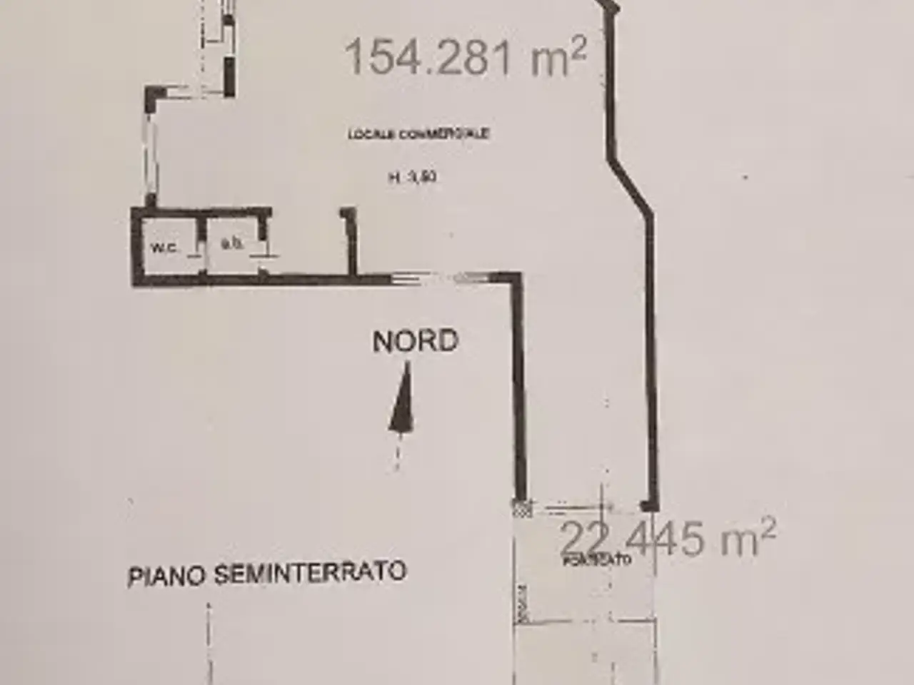 Negozio in Via Armando Diaz, Tricase, {3} - Planimetria 1