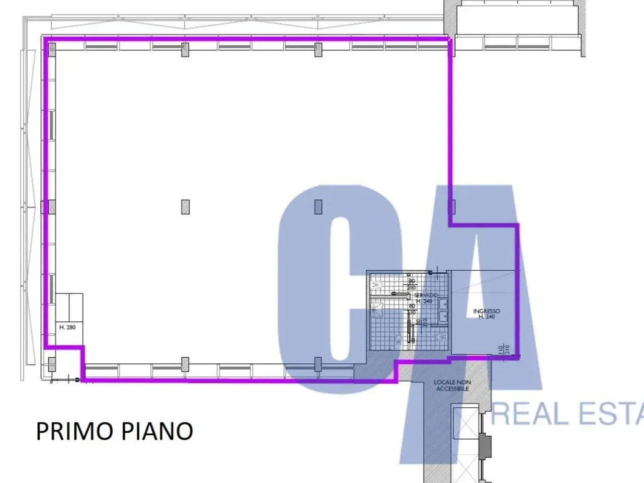 Ufficio in Via Milano, Cassina De' Pecchi, {3} - Planimetria 1
