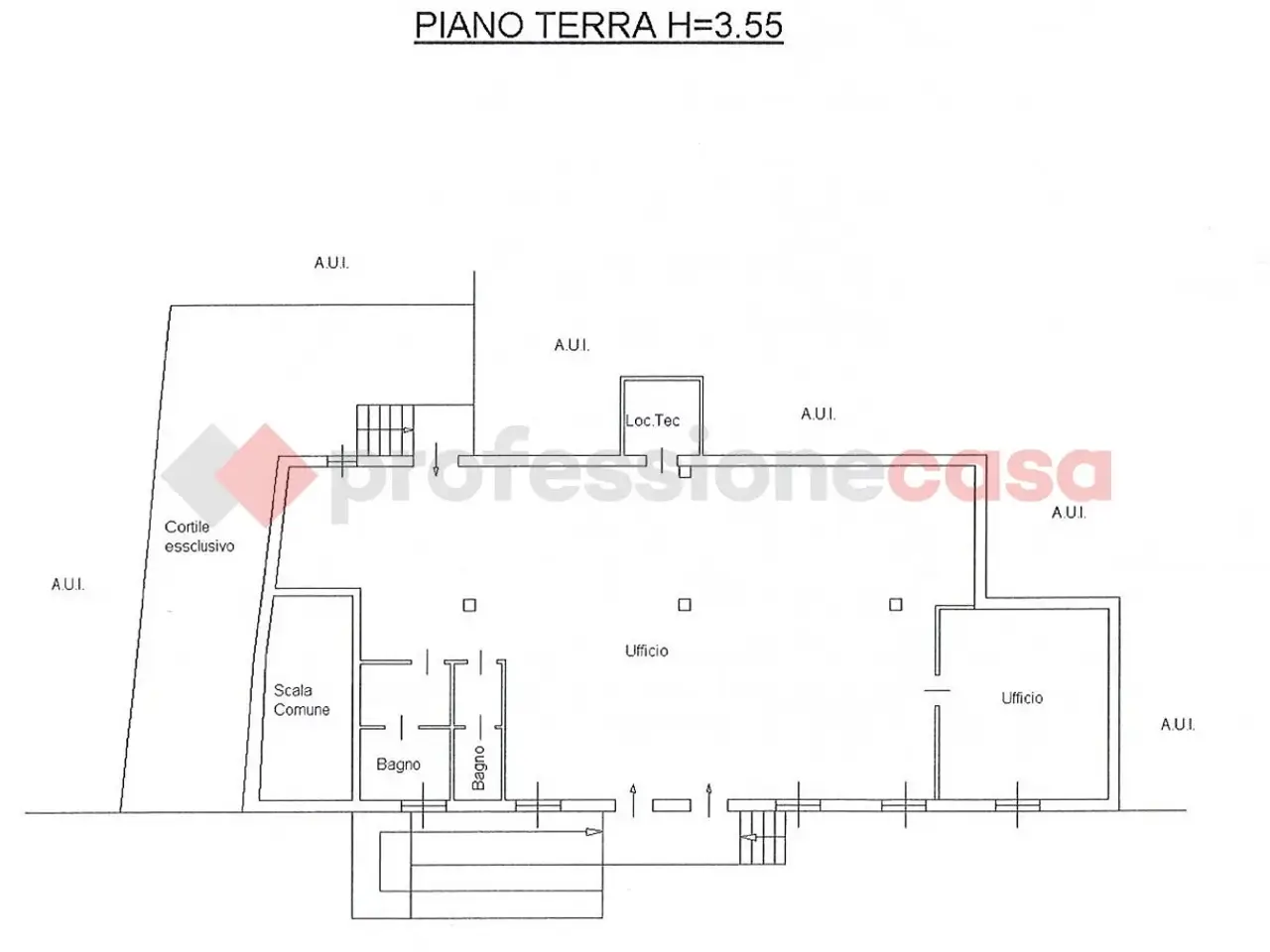 Negozio in Via per Cesano Boscone 14, Corsico, {3} - Planimetria 1