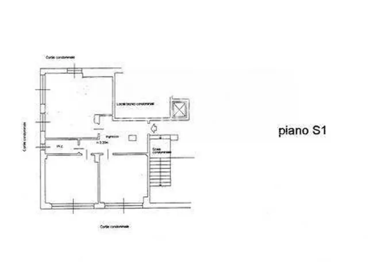 Ufficio in Via Negroli, Milano, {3} - Planimetria 1