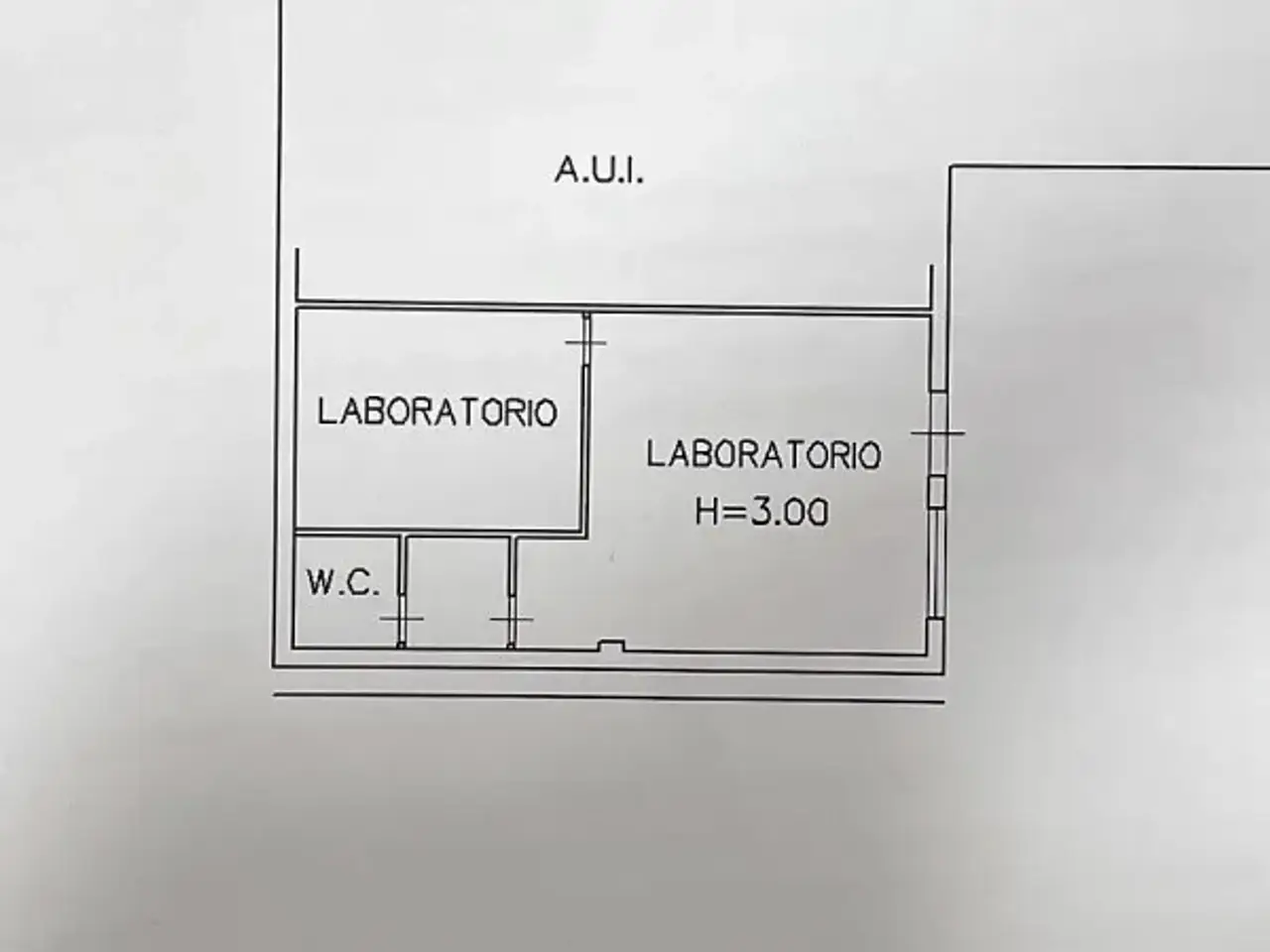 Negozio in Via Vittorio Arici 42, Brescia, {3} - Planimetria 1
