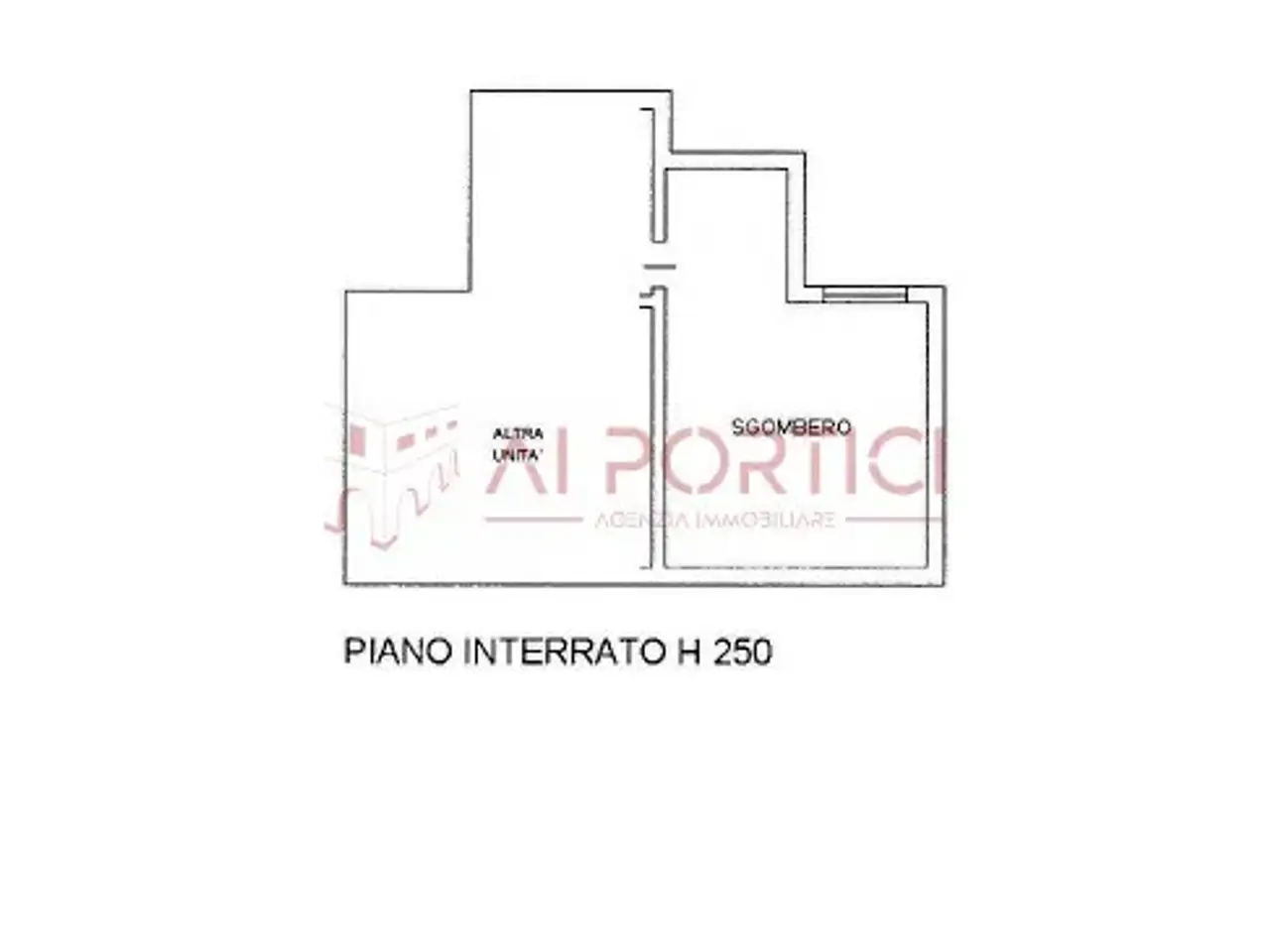 Negozio in Via Borgo Rossi, Piove Di Sacco, {3} - Planimetria 1