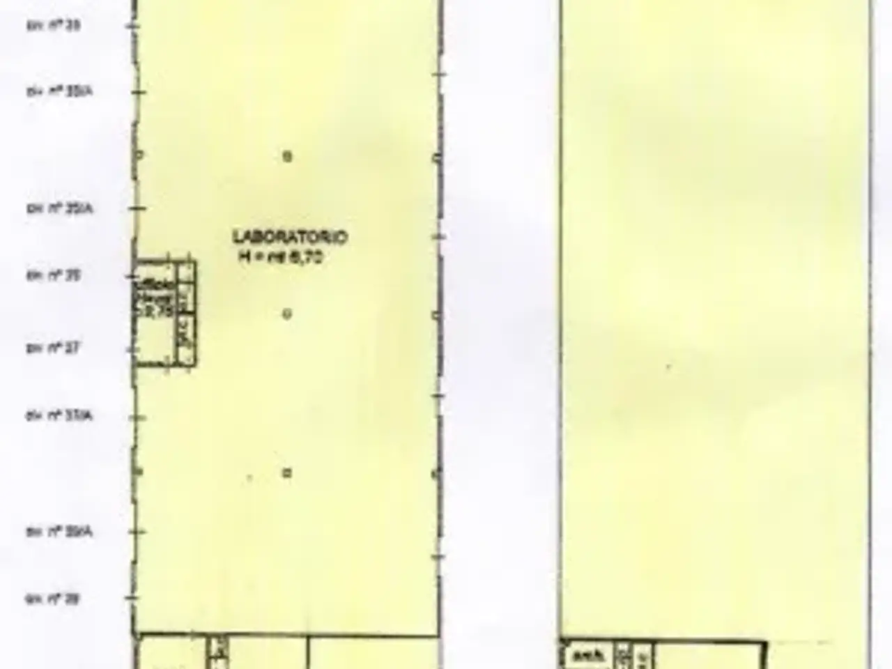 Capannone in , Camposanto, {3} - Planimetria 1