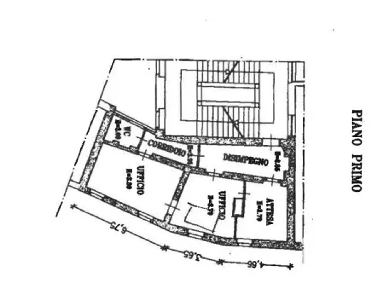 Ufficio in Piazza del Grano Snc, Rovereto, {3} - Planimetria 1
