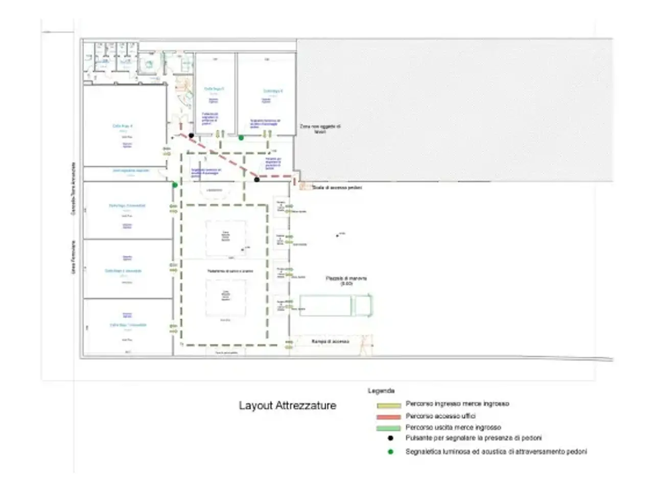 Capannone in Via Spartimento, Scisciano, {3} - Planimetria 1