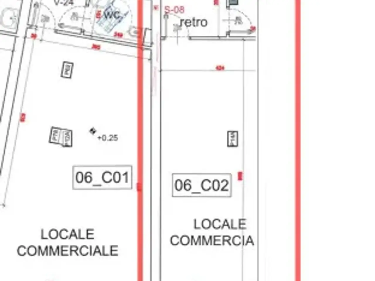 Negozio in Corso Susa 8, Rivoli, {3} - Planimetria 1