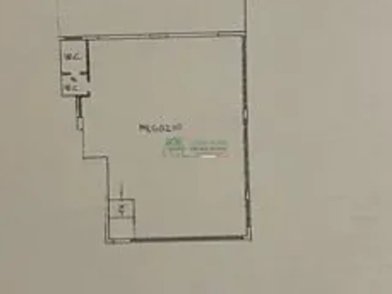 Locale commerciale in Via G. di Vittorio, Ragusa, {3} - Planimetria 1