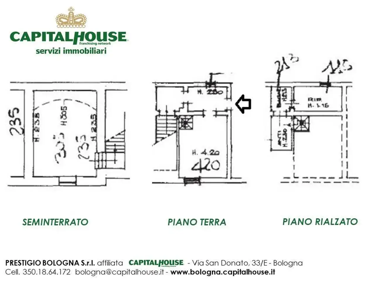 Ufficio in Via Caterina Sforza, Imola, {3} - Planimetria 1