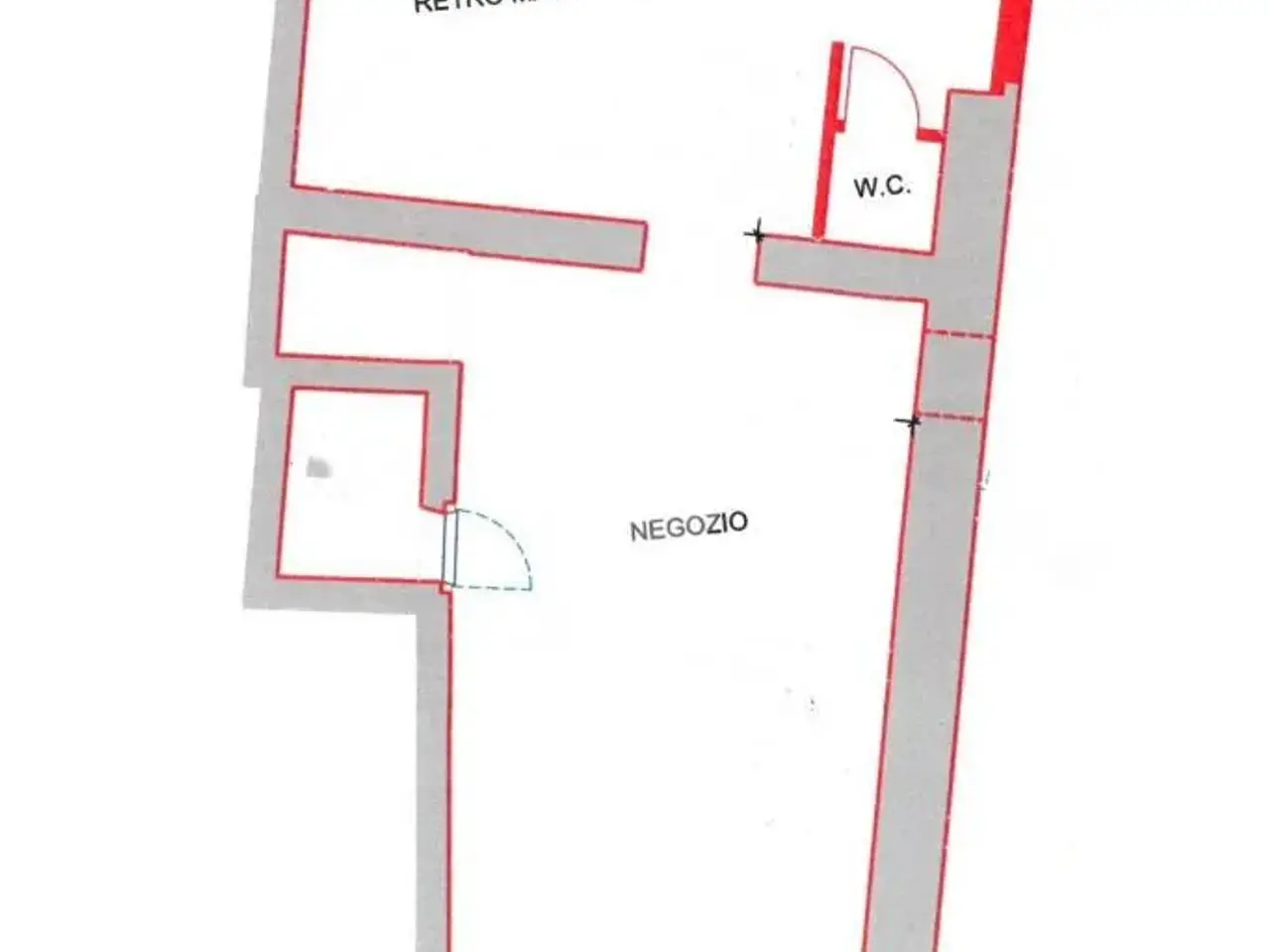 Ufficio in Via Brescia 44, Ospitaletto, {3} - Planimetria 1