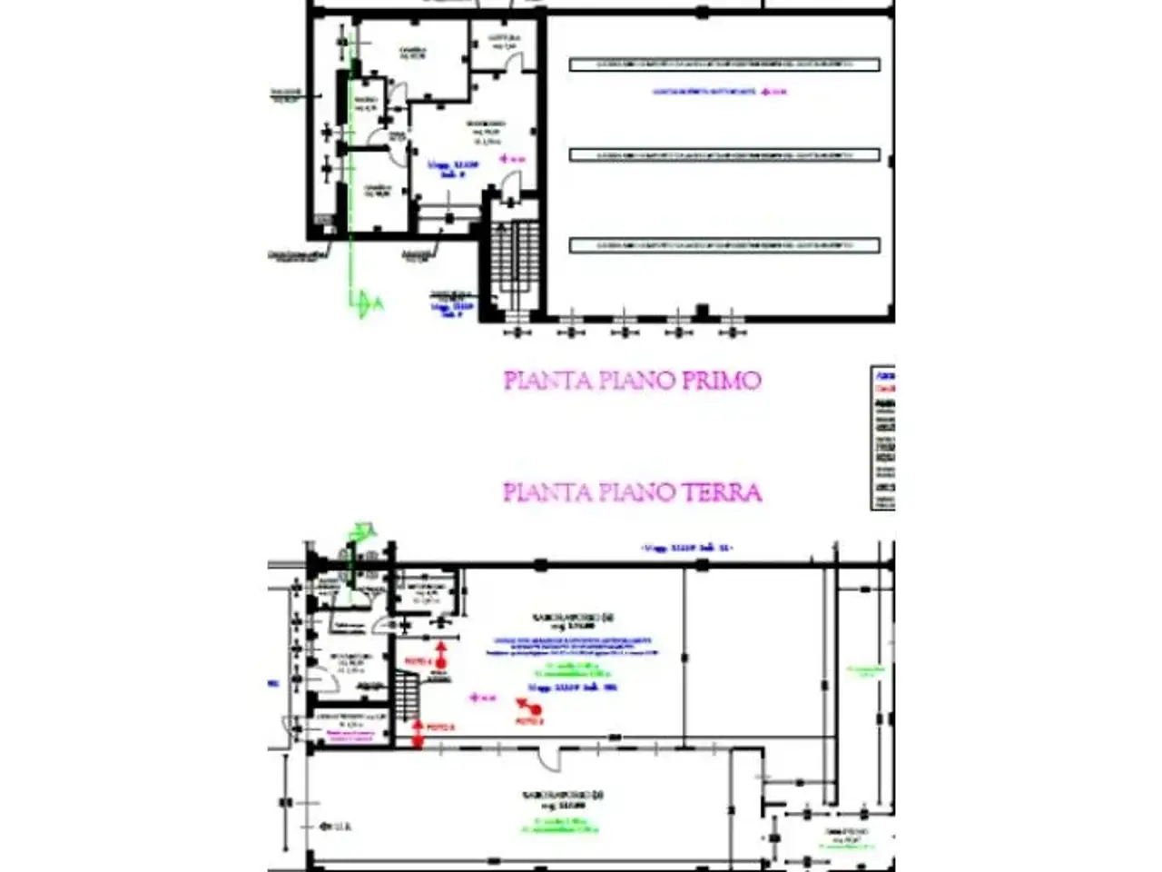 Capannone in Via Strada Provinciale Sp185, Caravaggio, {3} - Planimetria 1