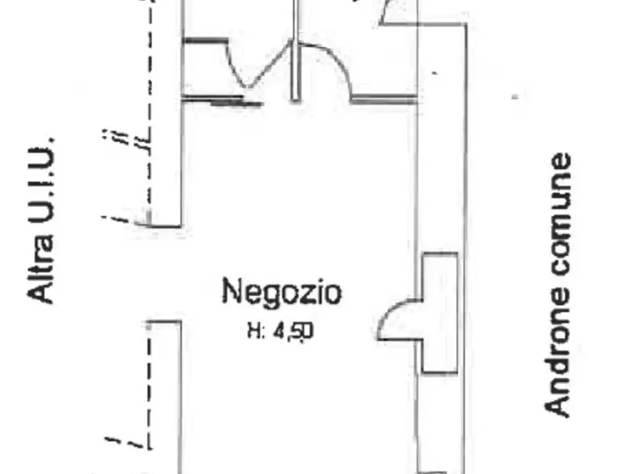 Negozio in Corso Piemonte 13, Saluzzo, {3} - Planimetria 1