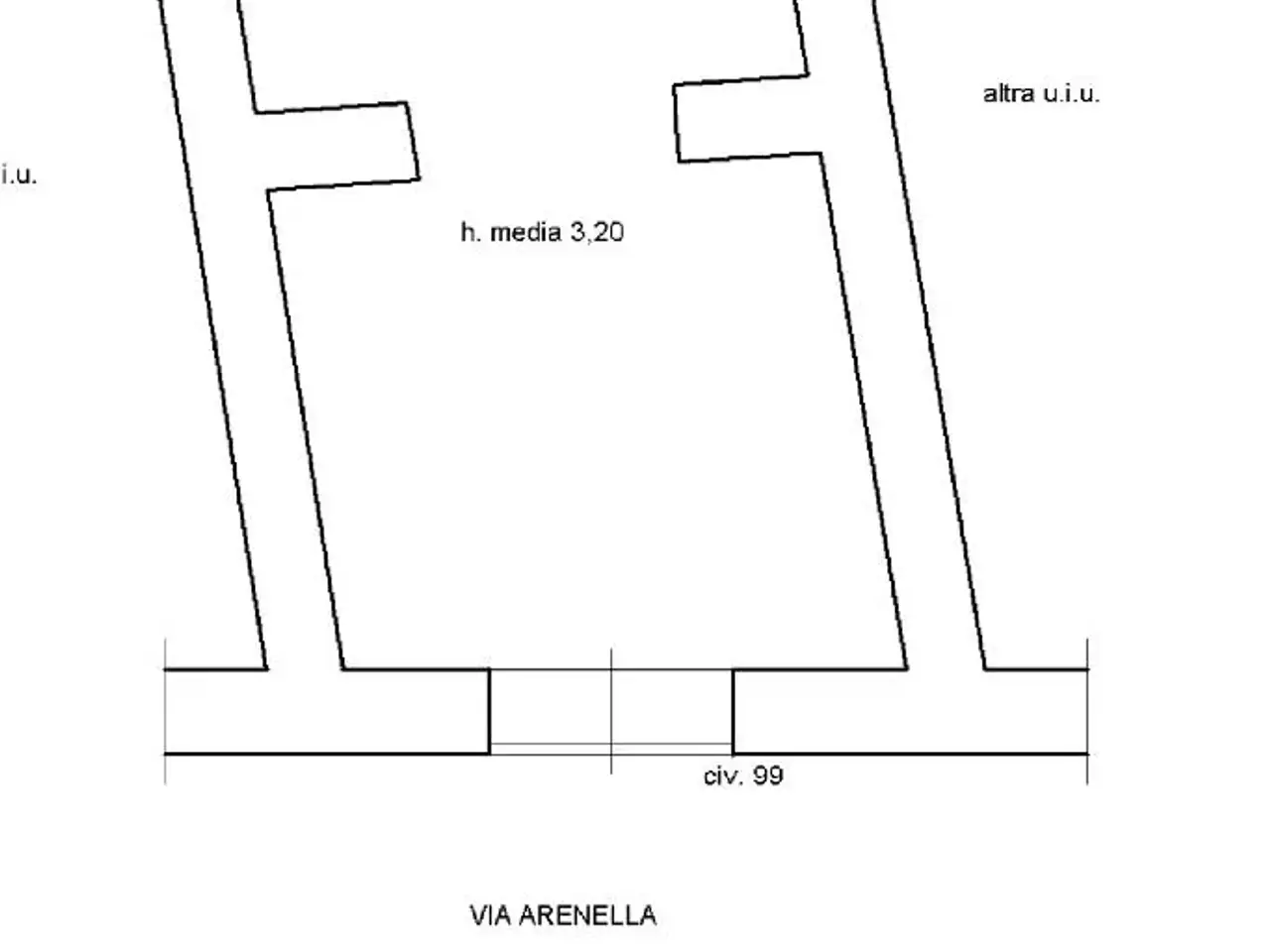 Negozio in Via Arenella 99, Napoli, {3} - Planimetria 1