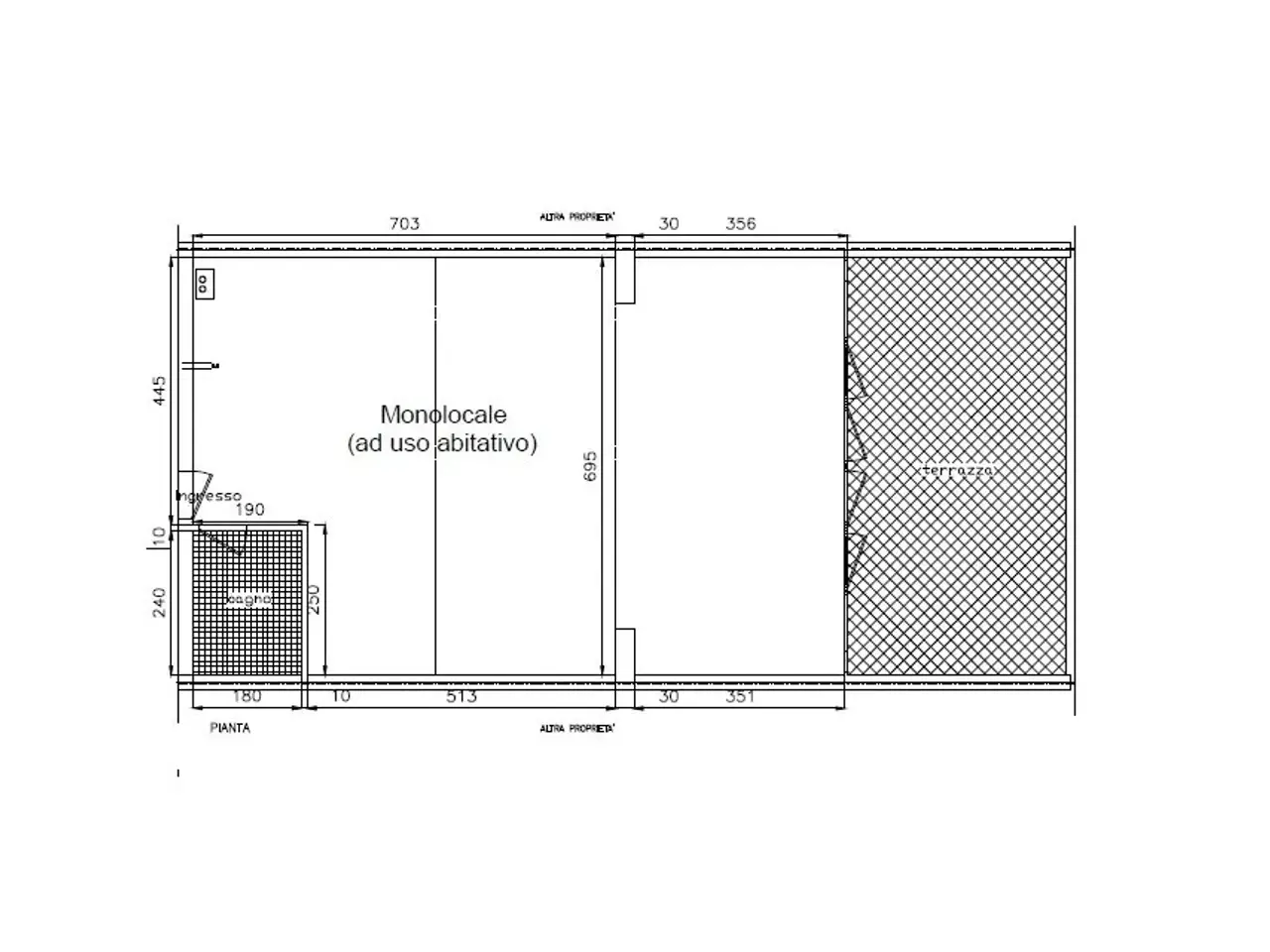 Loft in vendita, Via della Vetraia 7, Viareggio - Planimetria 1