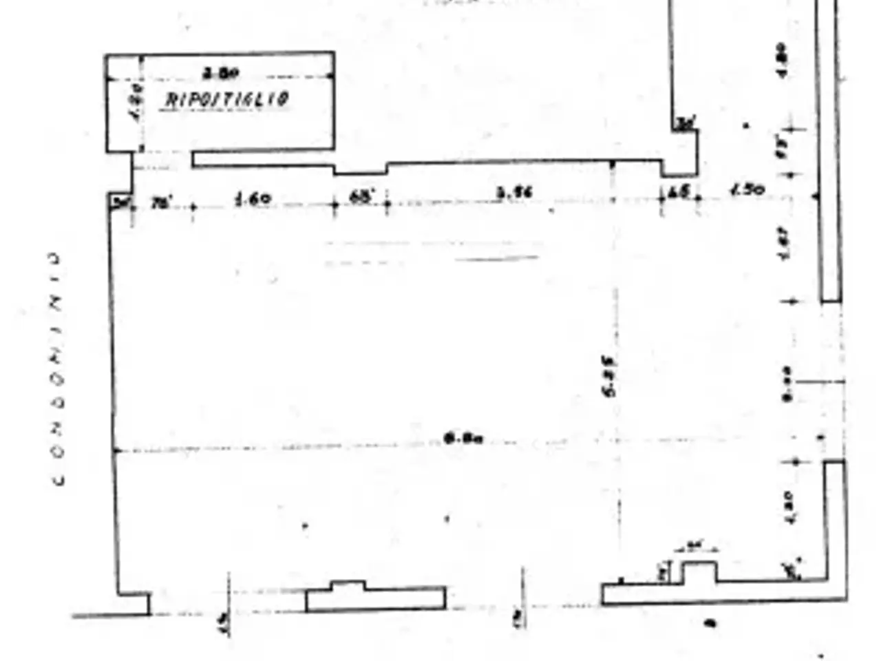 Negozio in Via Giacomo Budetti, Pontecagnano Faiano, {3} - Planimetria 1