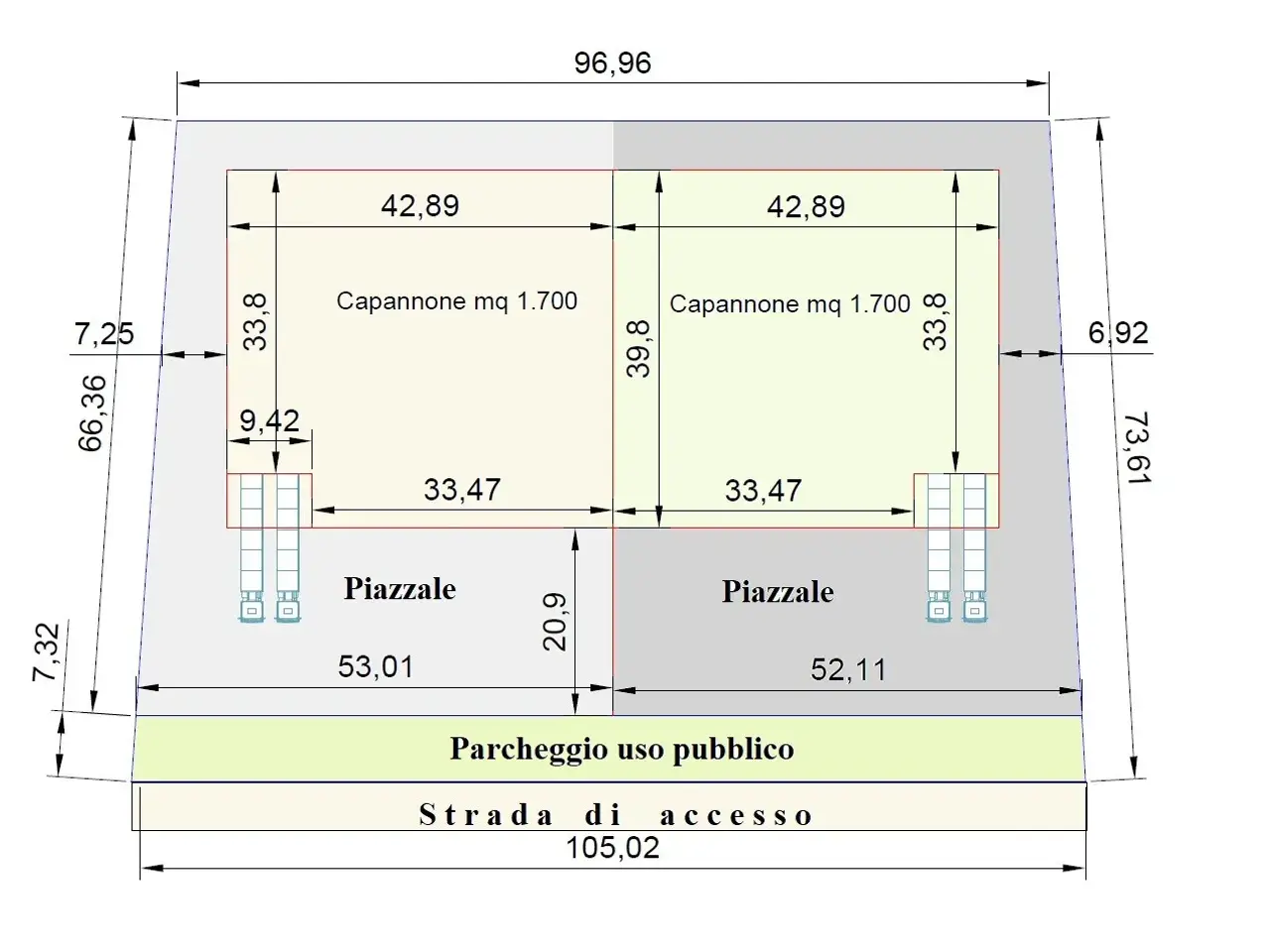 Capannone in Autostrada del Sole 81025, Marcianise, {3} - Foto 1