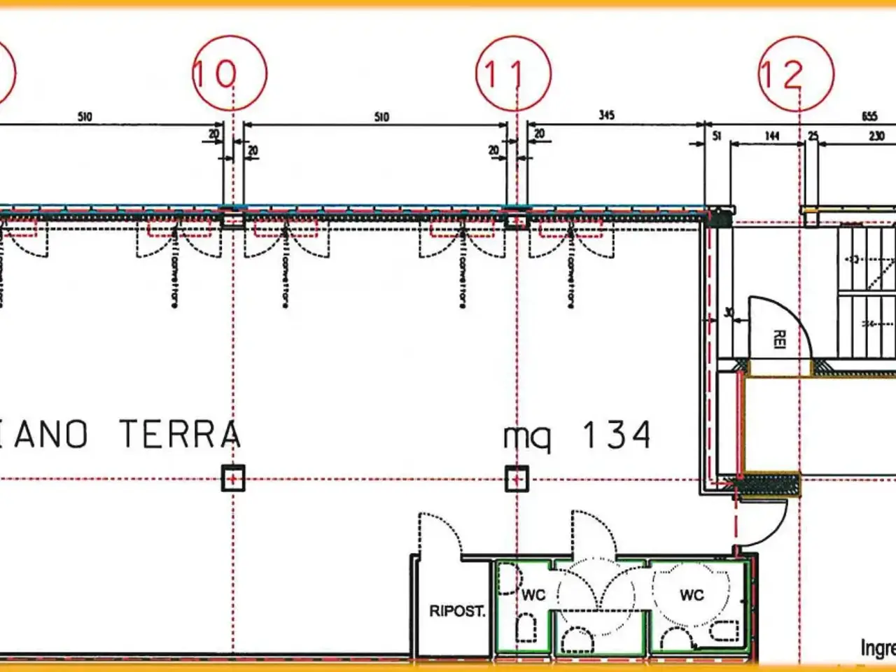Ufficio in Treviso Mare, Roncade, {3} - Planimetria 1