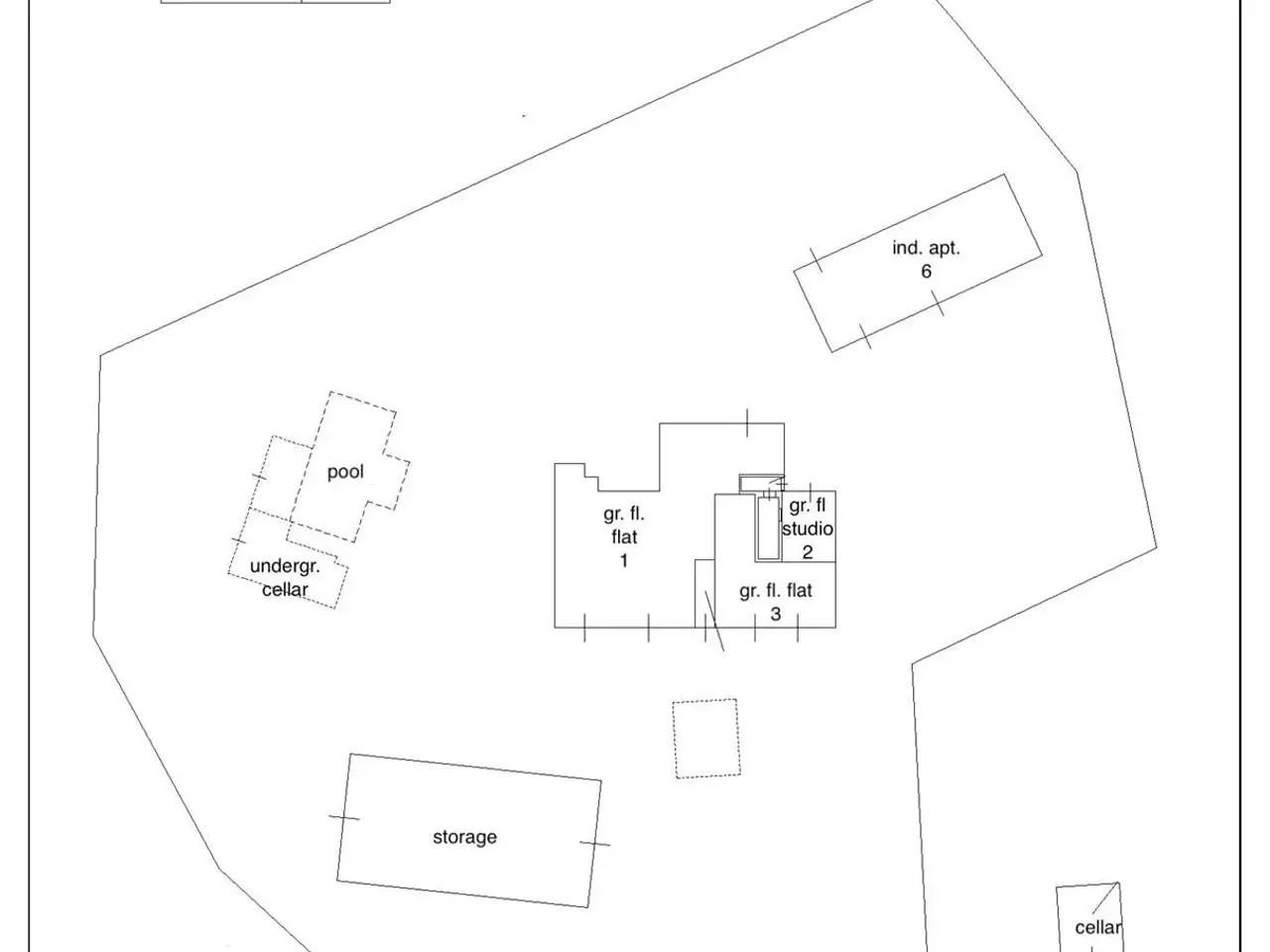 Agriturismo in Via del Commercio, Santa Luce, {3} - Planimetria 1