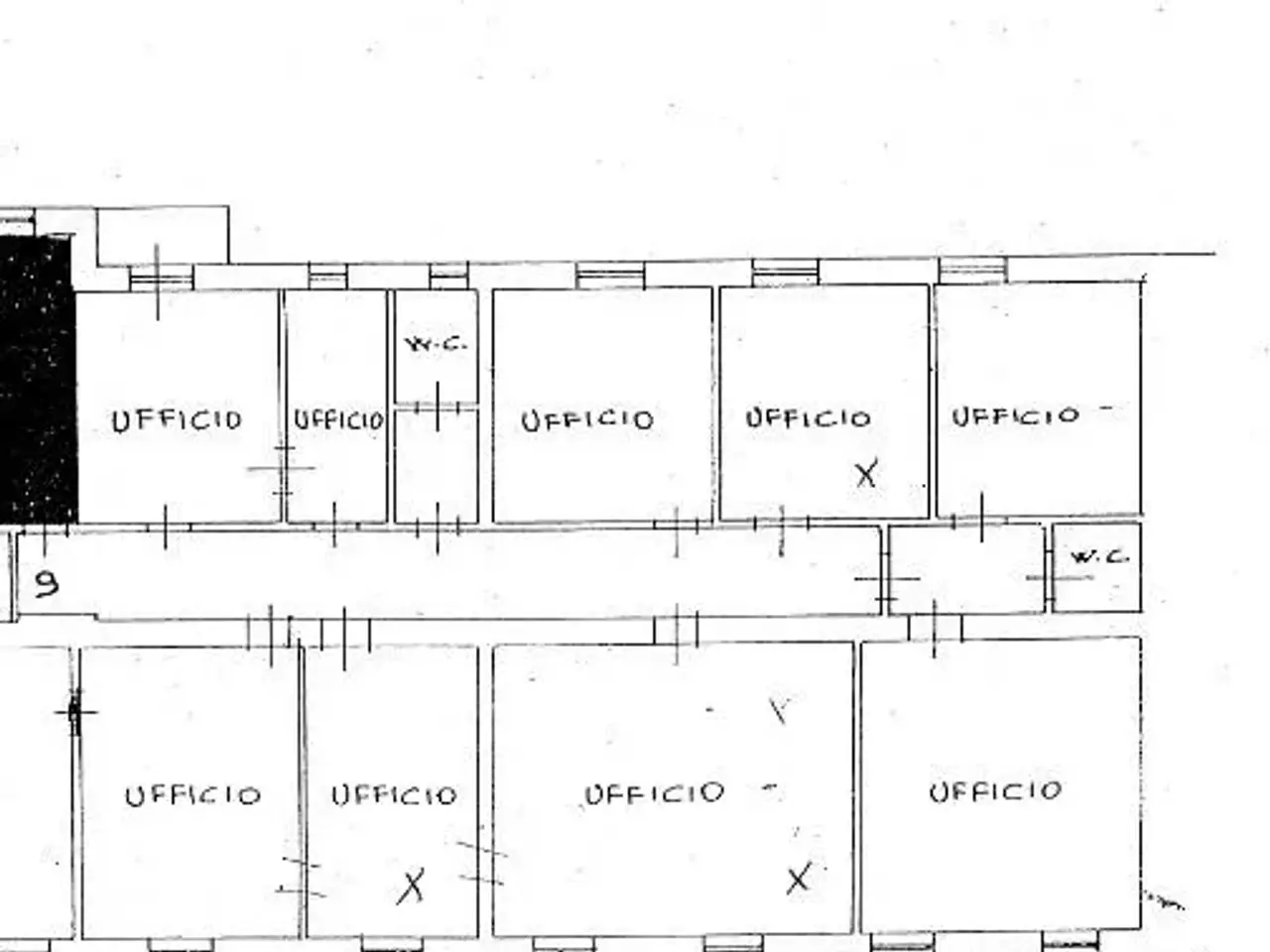 Ufficio in Via Magenta 1, Livorno, {3} - Planimetria 1
