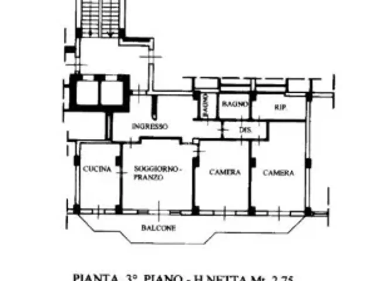 Ufficio in Via Marcello Mastroianni 14, Frosinone, {3} - Planimetria 1