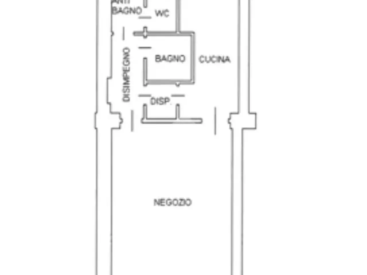 Negozio in Corso Nigra 27, Ivrea, {3} - Planimetria 1