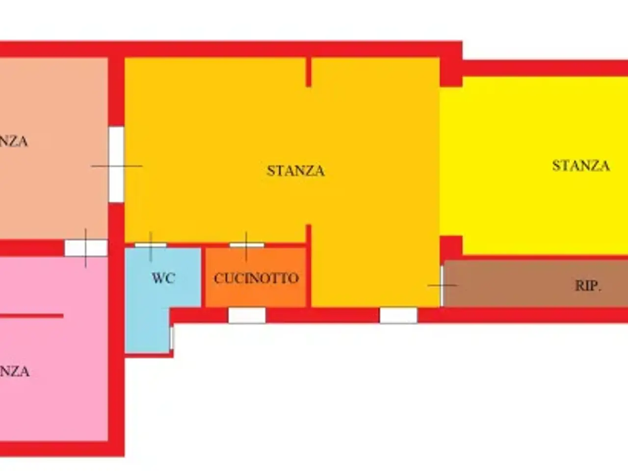 Negozio in Via Luciano Lama, Monsummano Terme, {3} - Planimetria 1