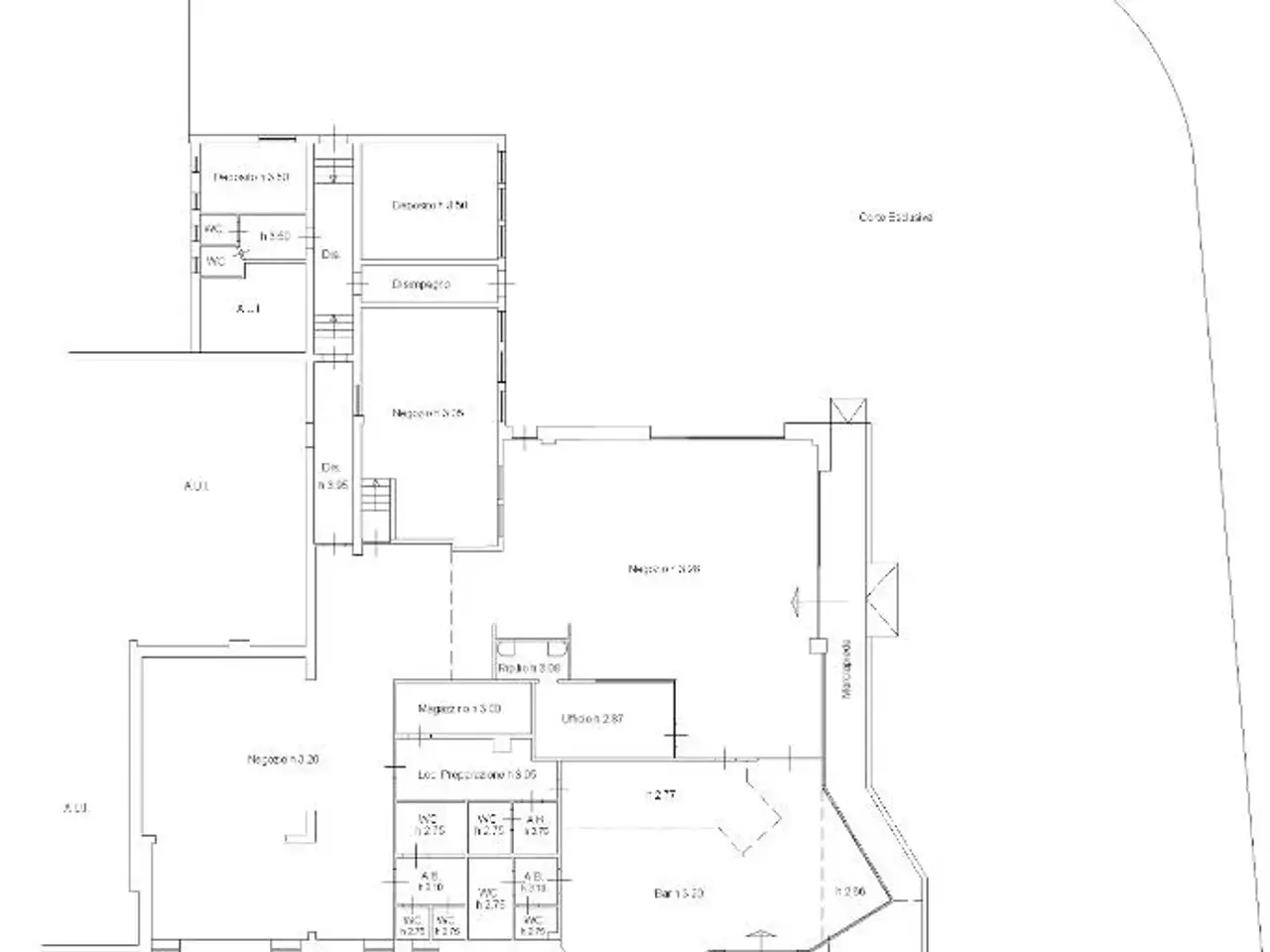Negozio in Via Nazionale 43, Puegnago del Garda, {3} - Planimetria 1