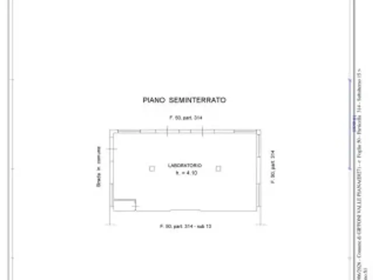 Negozio in Via Francesco Spirito, Giffoni Valle Piana, {3} - Planimetria 1
