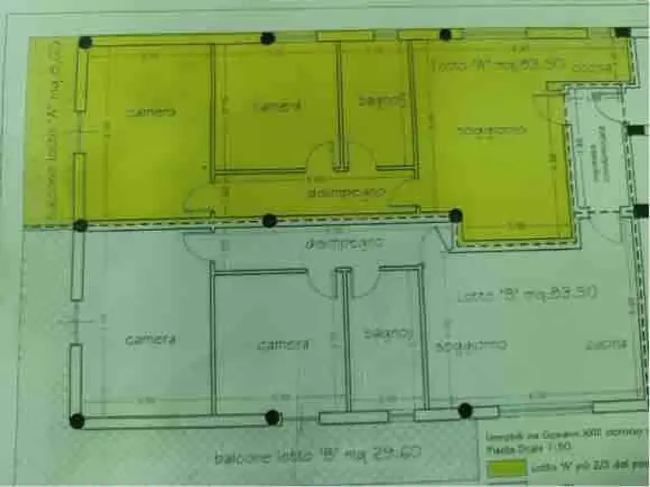 Ufficio in Via De Gasperi, Monteprandone, {3} - Planimetria 1