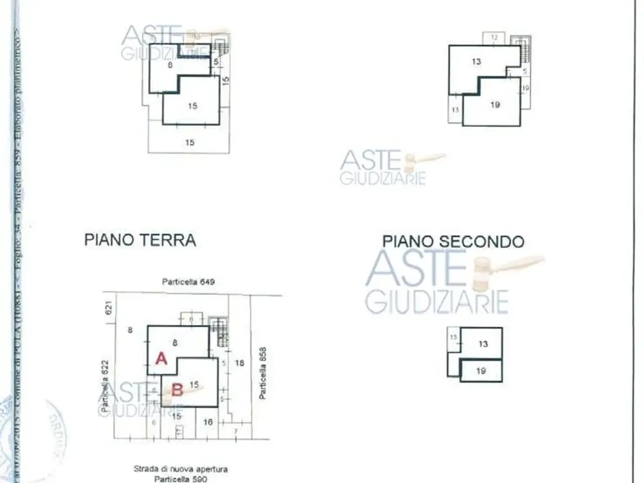 Fabbricato misto in Via Raffaello Delogu, 09010 Pula Ca, Italia 09010, Pula, {3} - Planimetria 1