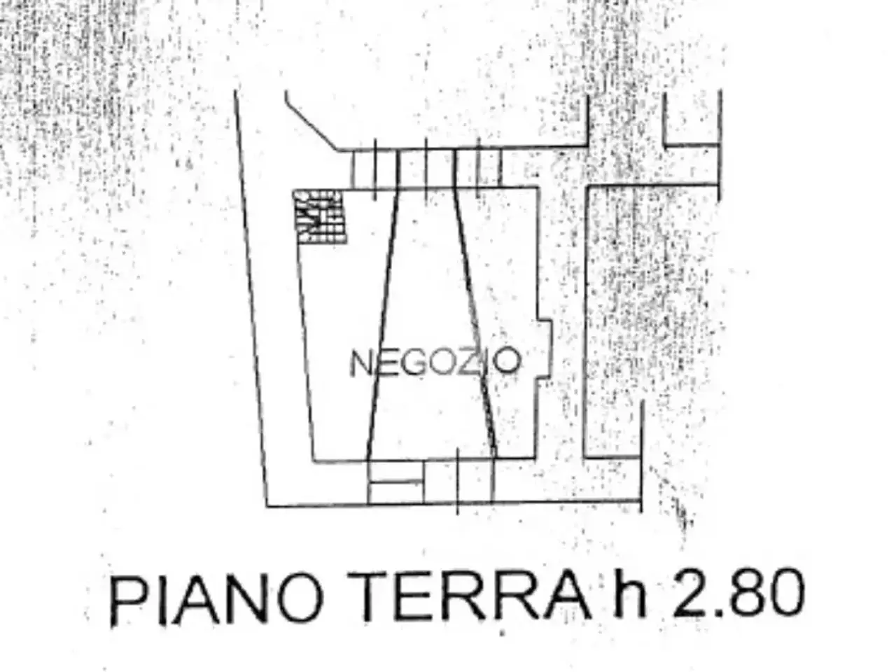 Negozio in Via Casaburi 47, Cervaro, {3} - Planimetria 1