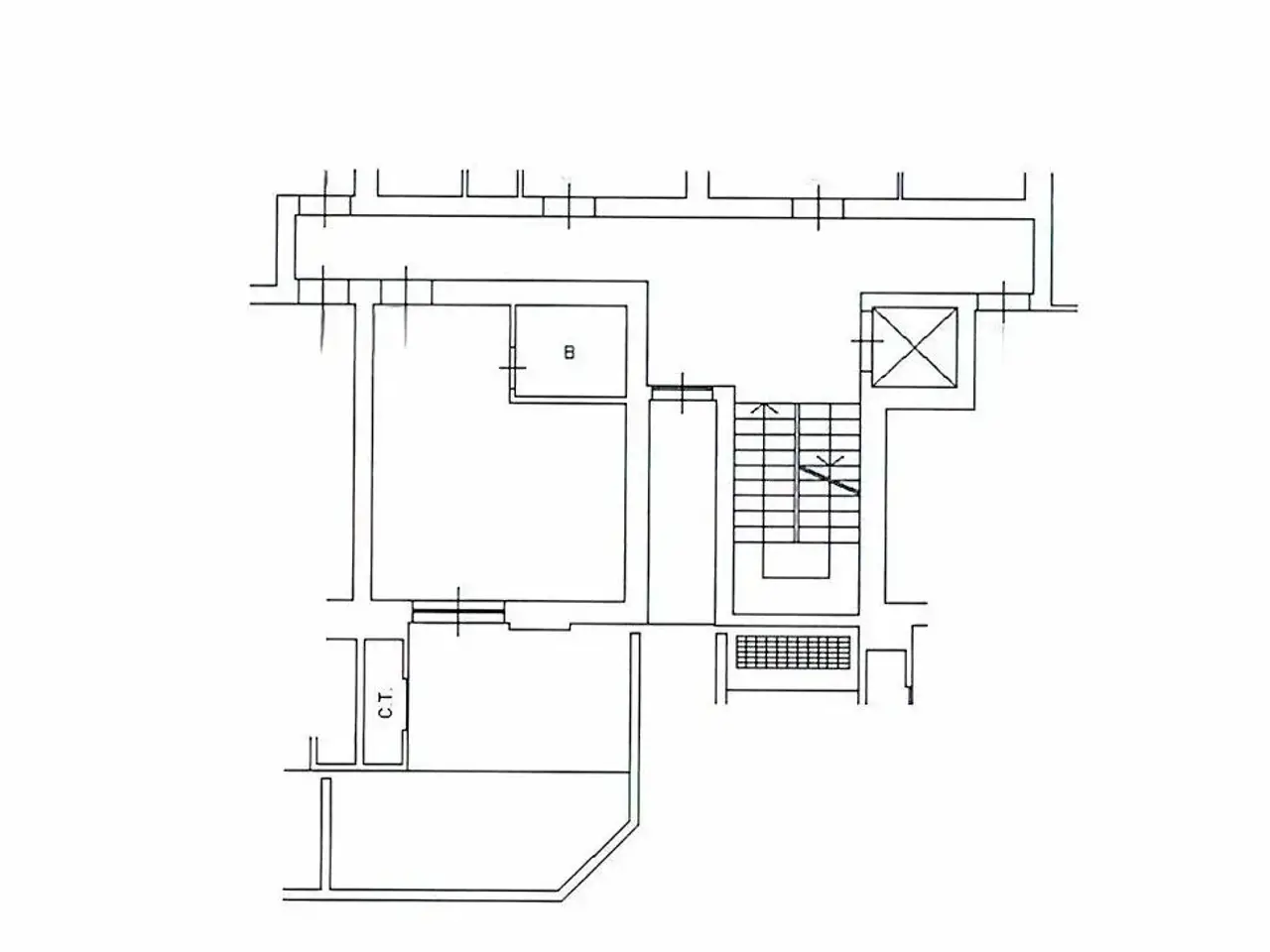 Ufficio in Via Sorelle Radecchi, Roma, {3} - Planimetria 1