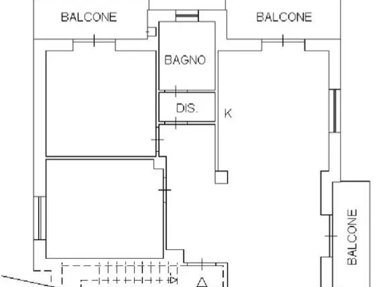 Quadrilocale in vendita, Via Edoardo Brizio, Bra - Planimetria 1
