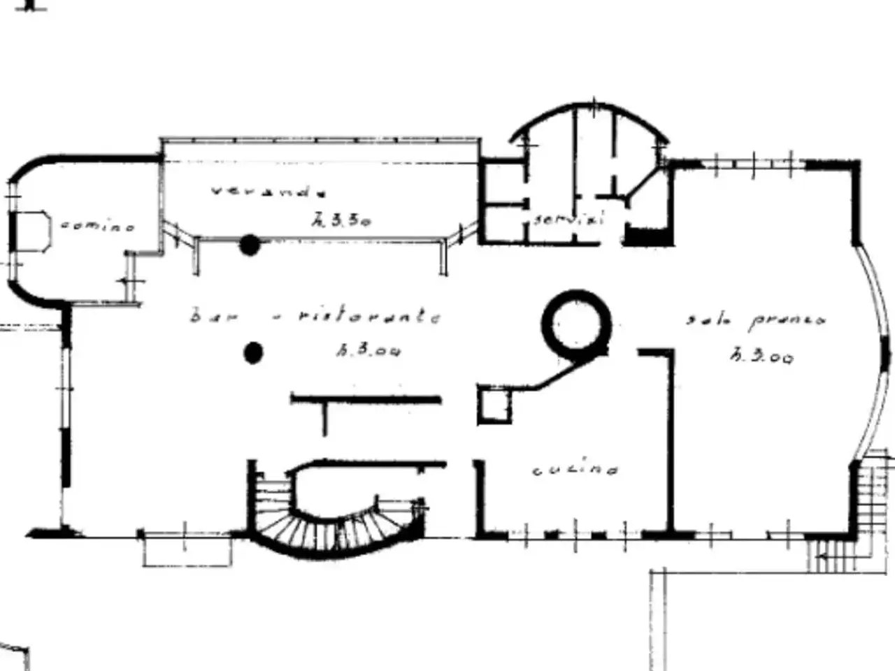 Palazzina commerciale in Via Casali Ledra 1, Artegna, {3} - Planimetria 1