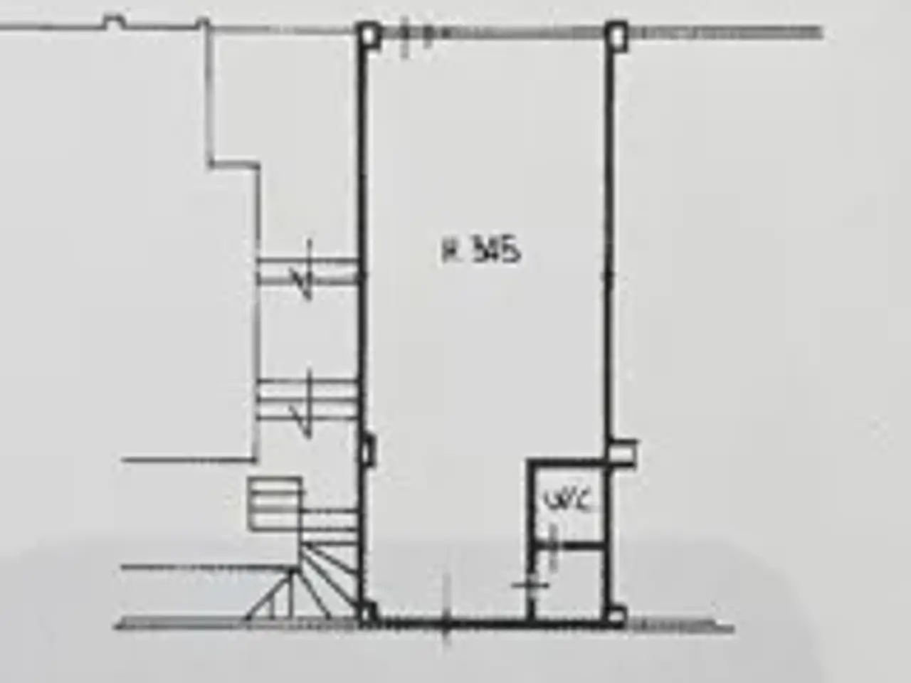 Locale commerciale in #39;Appio 39, Carrara, {3} - Planimetria 1