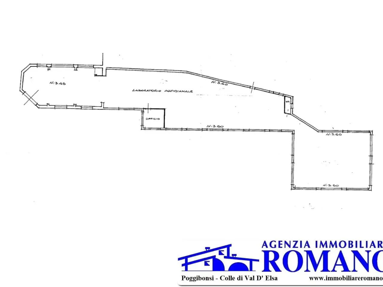 Magazzino in , Colle Di Val D'Elsa, {3} - Planimetria 1