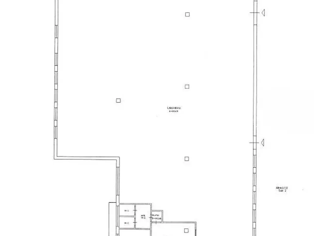 Capannone in , Serravalle Pistoiese, {3} - Planimetria 1