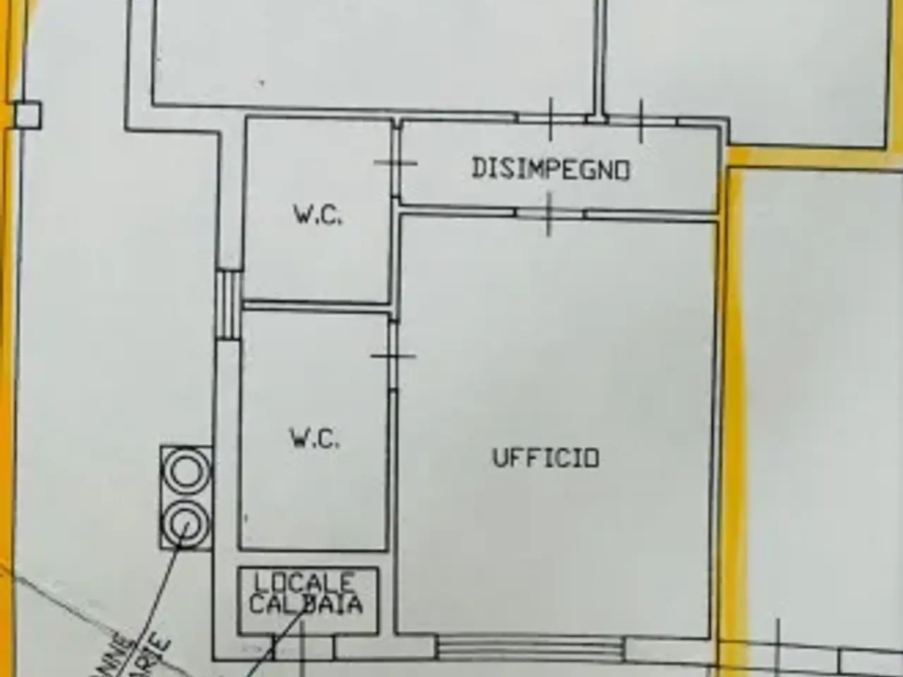 Ufficio in Via Giorgio Perlasca, Ragusa, {3} - Planimetria 1