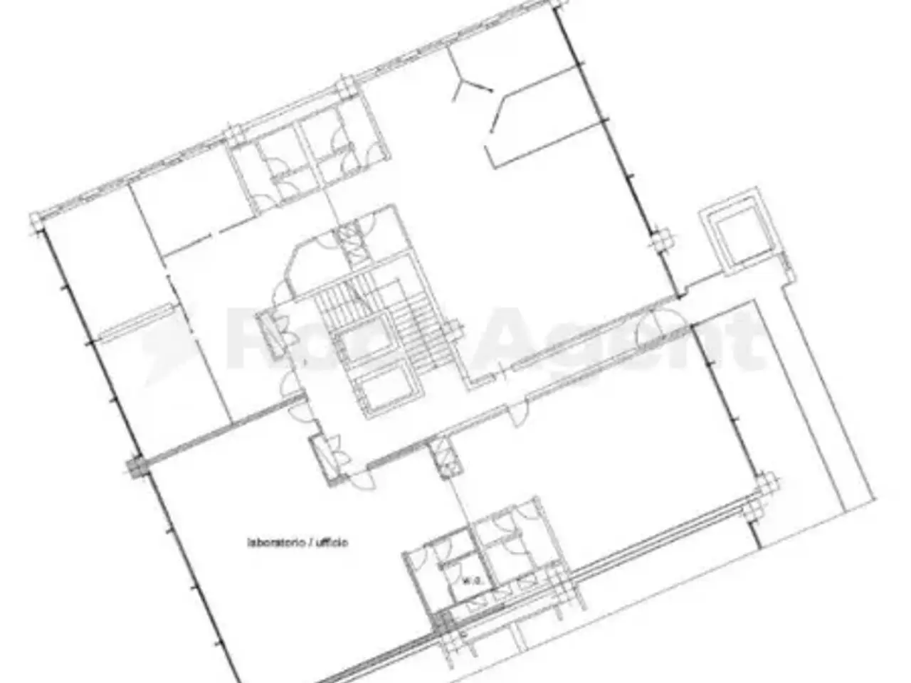 Ufficio in Via Ippolito Nievo 25, Torino, {3} - Planimetria 1