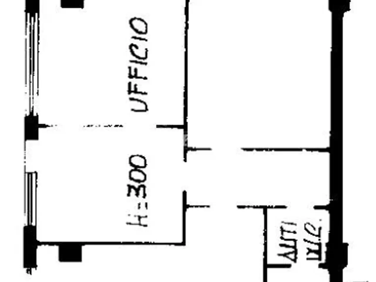 Ufficio in Via Brigata Reggio 32, Reggio Emilia, {3} - Planimetria 1