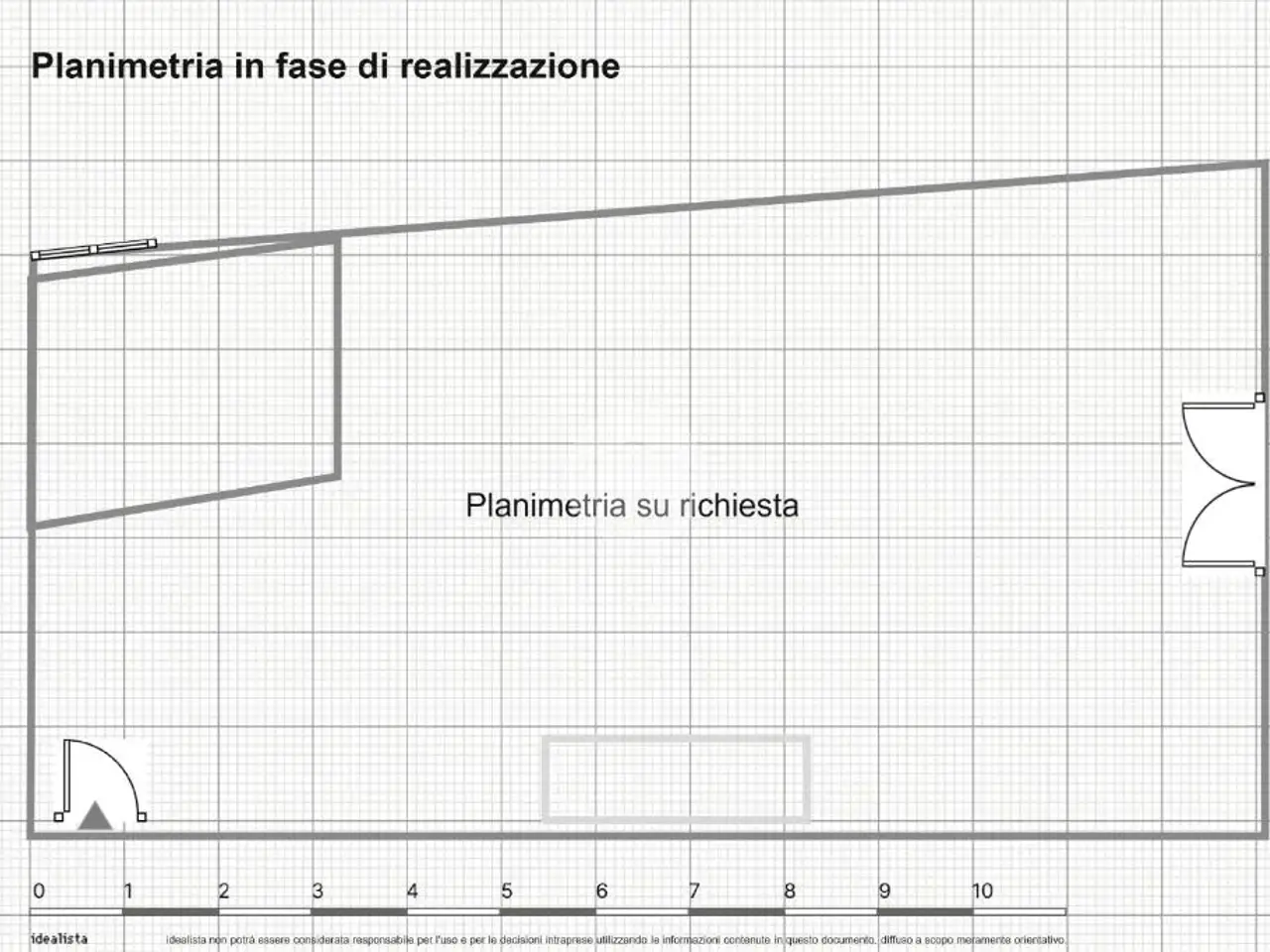 Negozio in Piazza della Loggia, Brescia, {3} - Planimetria 1