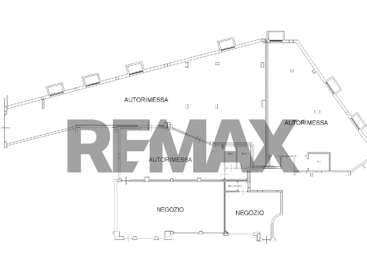 Negozio in Via Gabriele d\'Annunzio 2/C, Miglianico, {3} - Planimetria 1