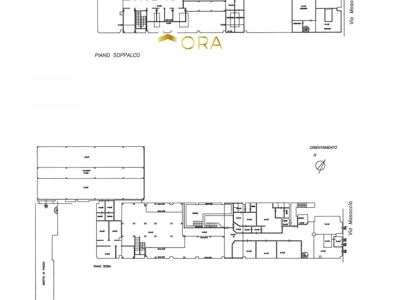 Negozio in Via Masaccio 113, Firenze, {3} - Planimetria 1