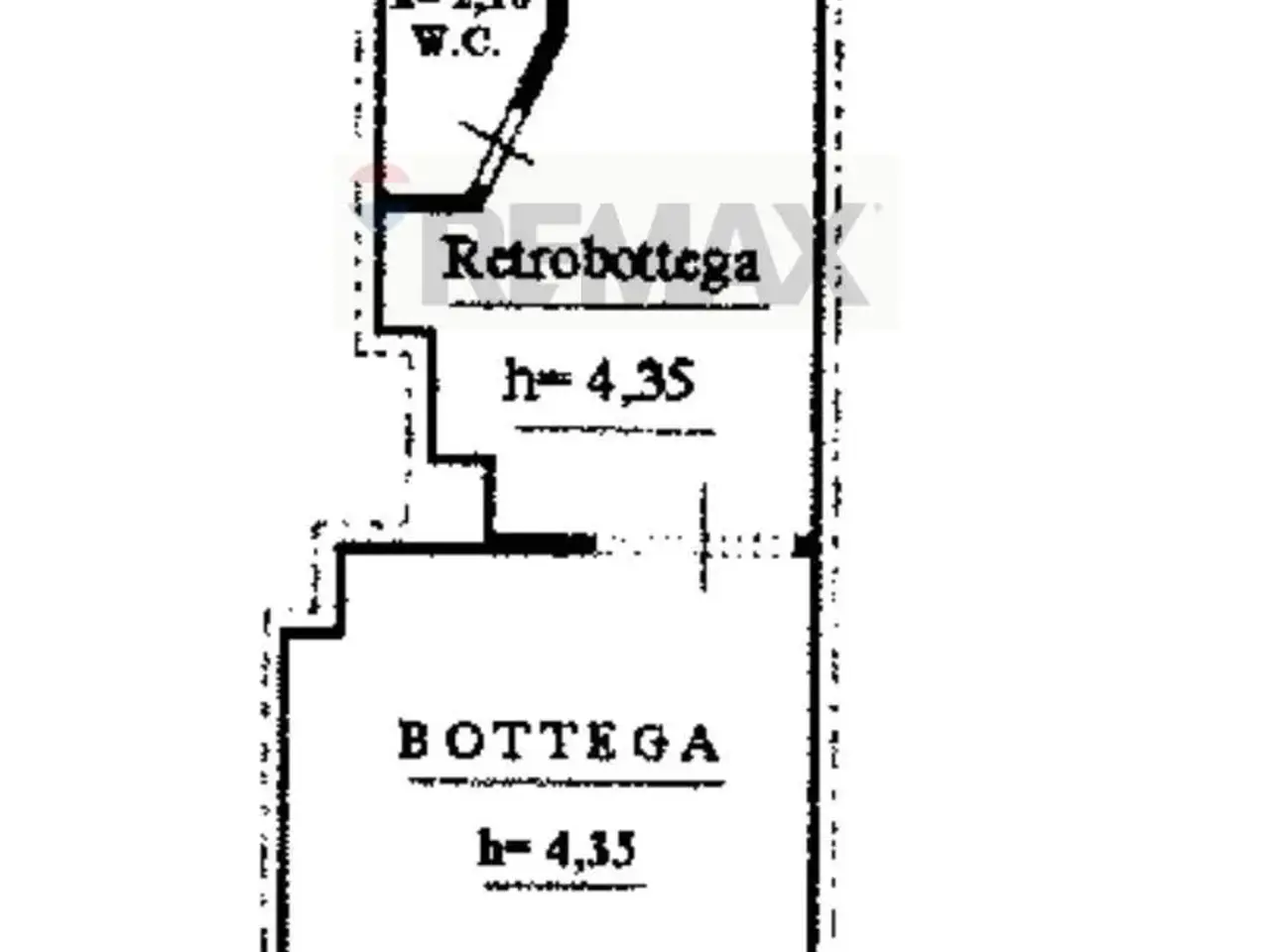 Negozio in Via Monsignore Ventimiglia 284, Catania, {3} - Planimetria 1
