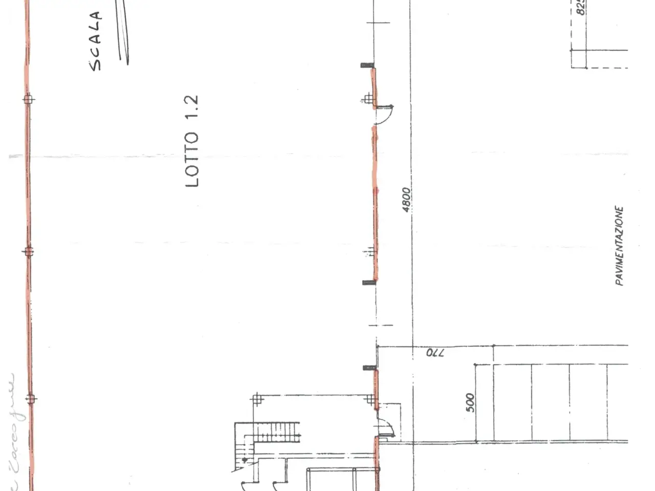 Capannone in Viale Zaccagna, Carrara, {3} - Planimetria 1