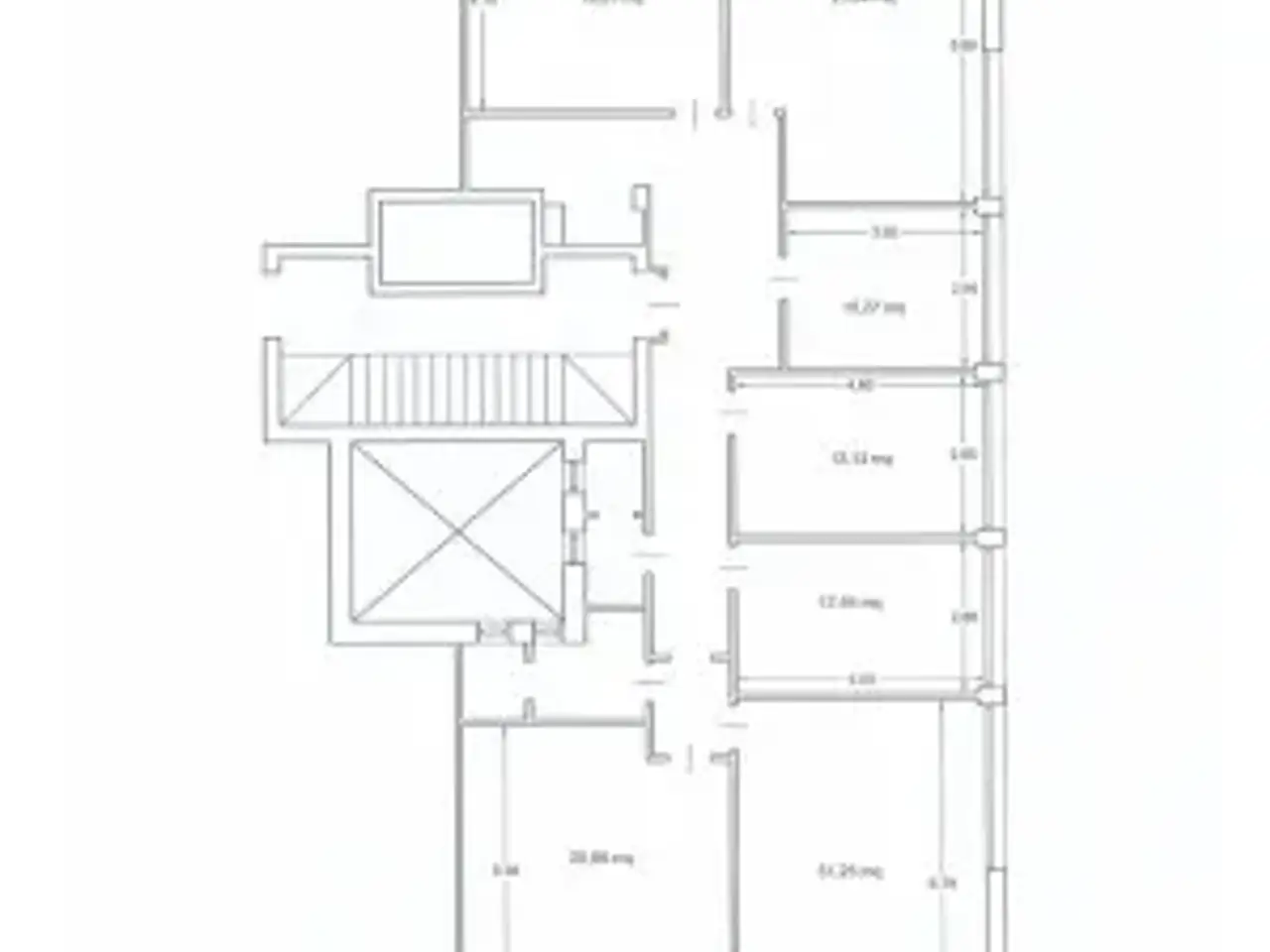 Ufficio in Via Carlo Conti Rossini, Roma, {3} - Planimetria 1
