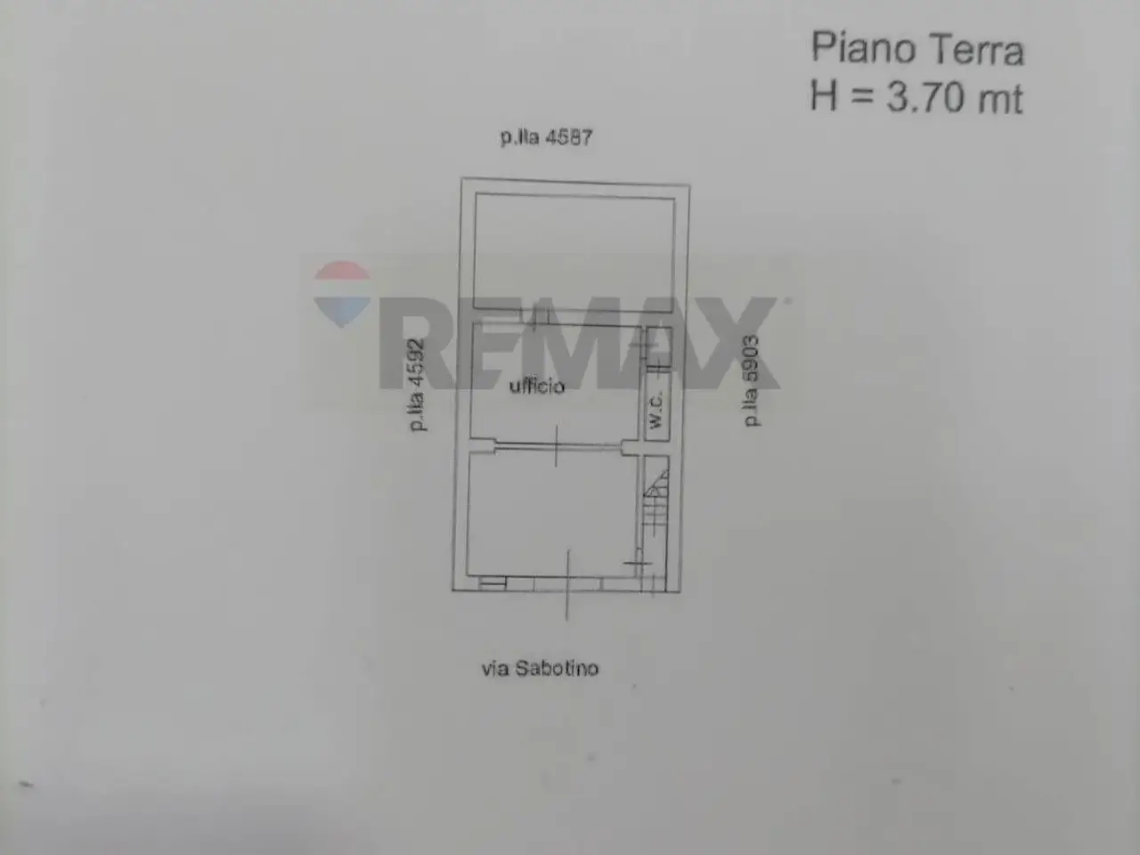 Ufficio in Via Sabotino 10, Bagheria, {3} - Planimetria 1