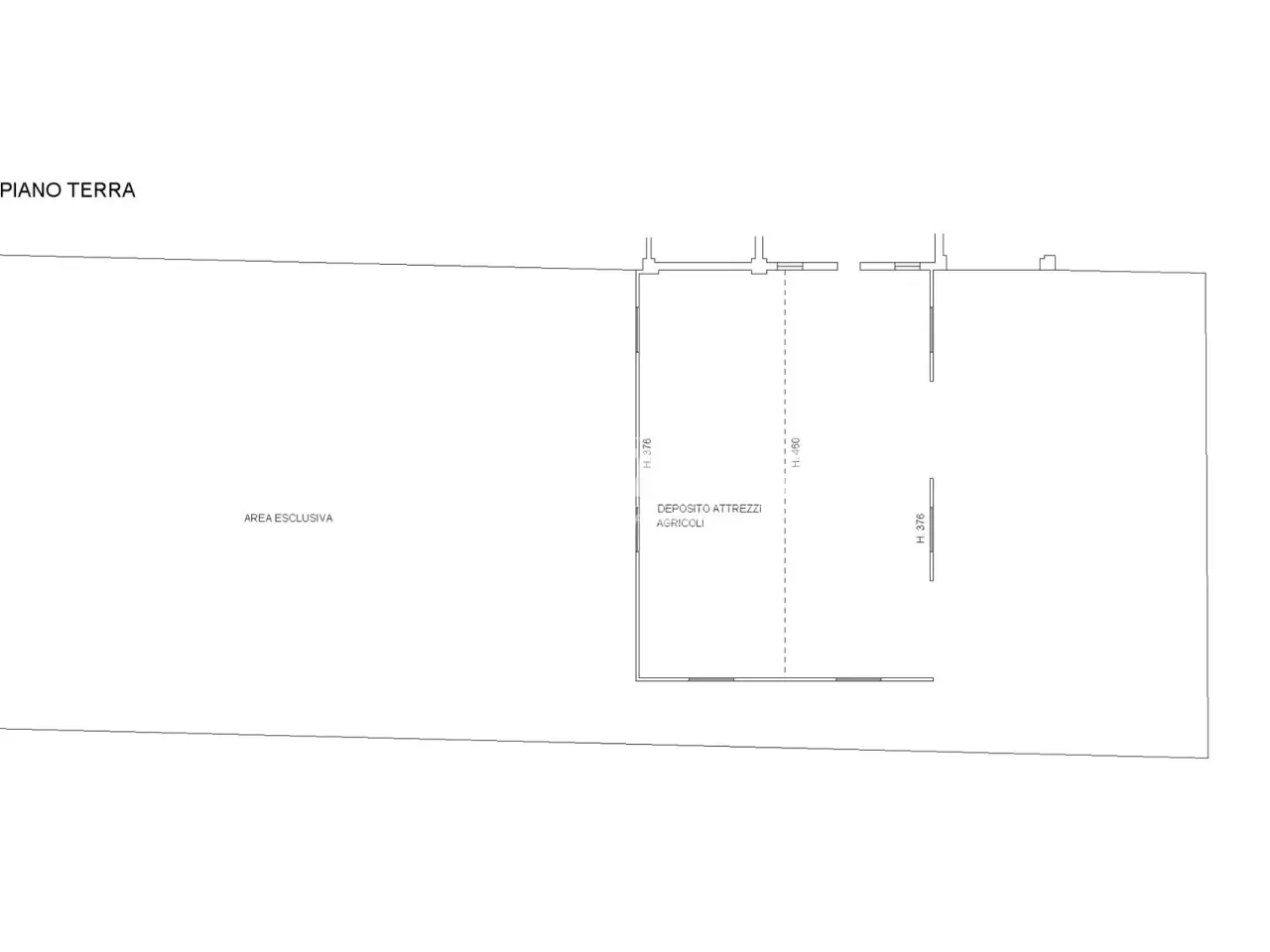 Magazzino in Via Santa Brigida, Granarolo Dell'Emilia, {3} - Planimetria 1