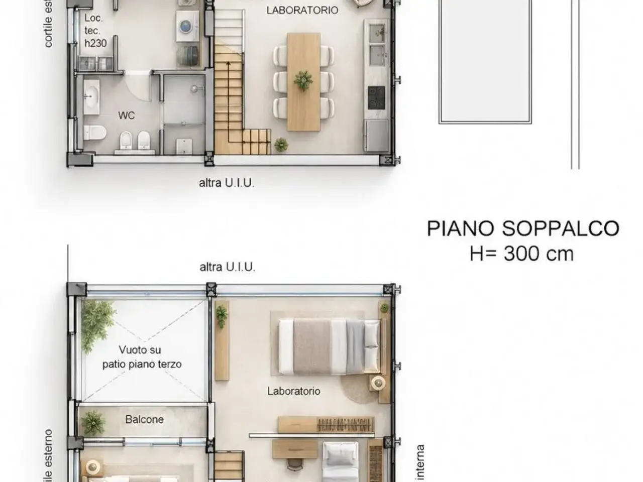 Laboratorio in Morimondo 26, Milano, {3} - Planimetria 1